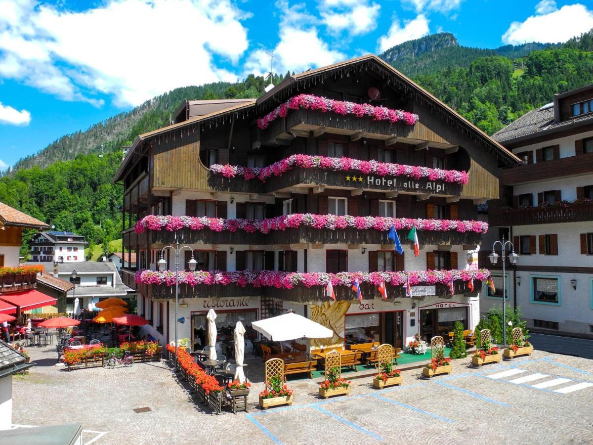 Hotel Alle Alpi Alleghe Esterno foto